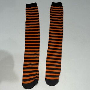 Knee high striped socks